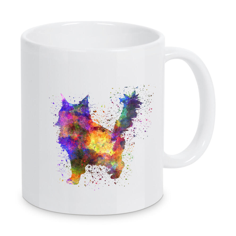 Tasse "Maine coon cat in watercolor" artboxONE - Tiere,Abstrakt