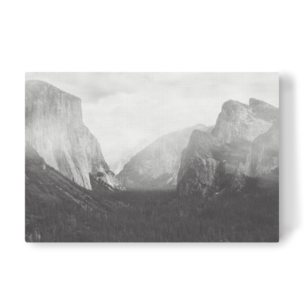 Leinwandbild "Yosemite Valley" artboxONE - Natur,Schwarzweiß