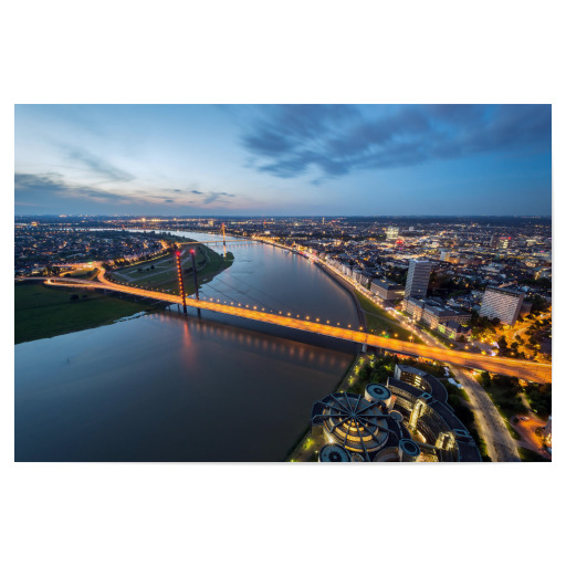 Düsseldorf from above