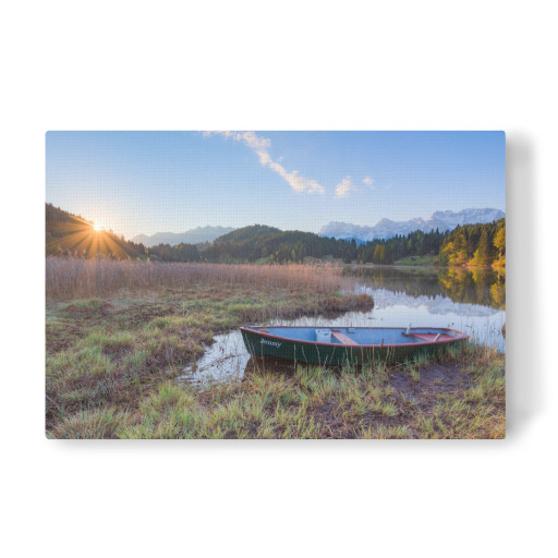 Sonnenaufgang am Geroldsee