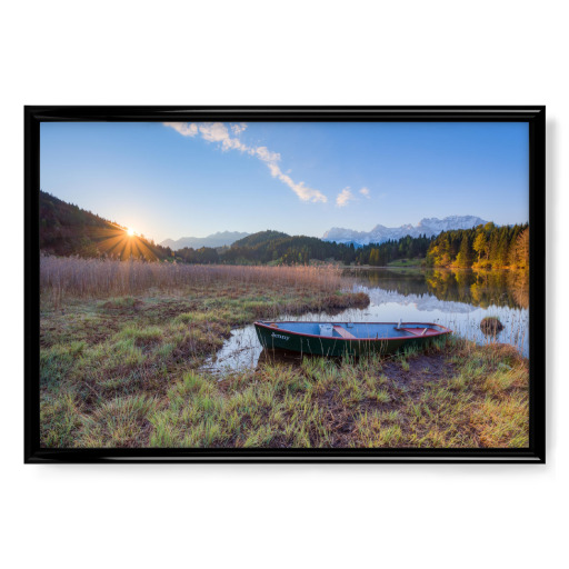 Sonnenaufgang am Geroldsee