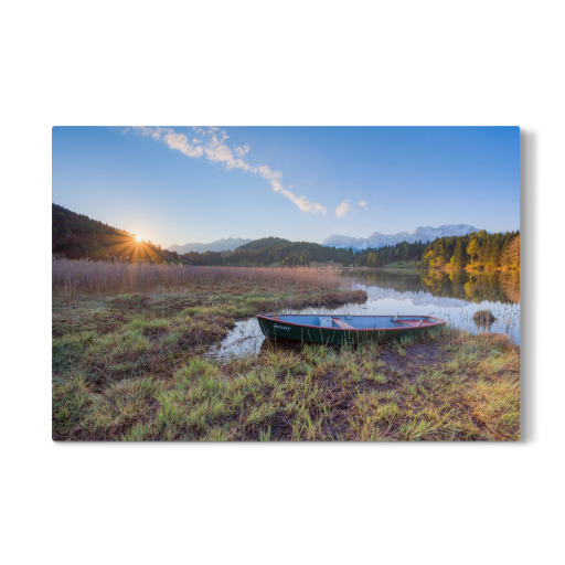Sonnenaufgang am Geroldsee