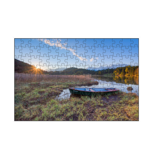 Sonnenaufgang am Geroldsee