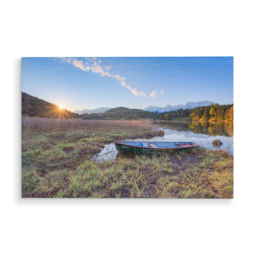 Sonnenaufgang am Geroldsee