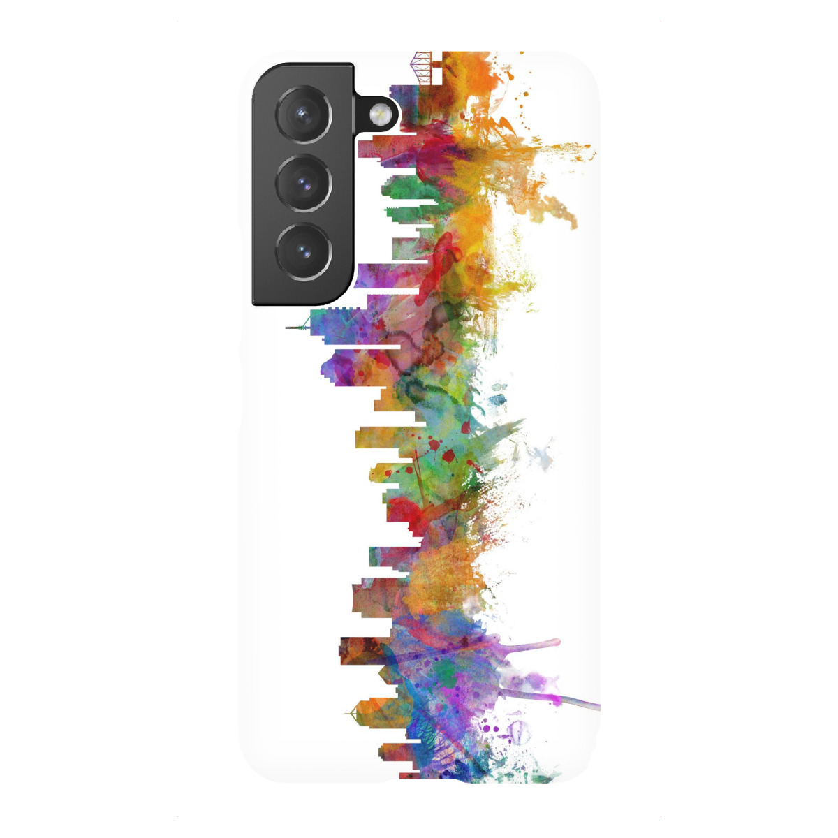 "Brisbane Australia Watercolor"für Samsung Galaxy - Premium-Case Handyhülle artboxONE