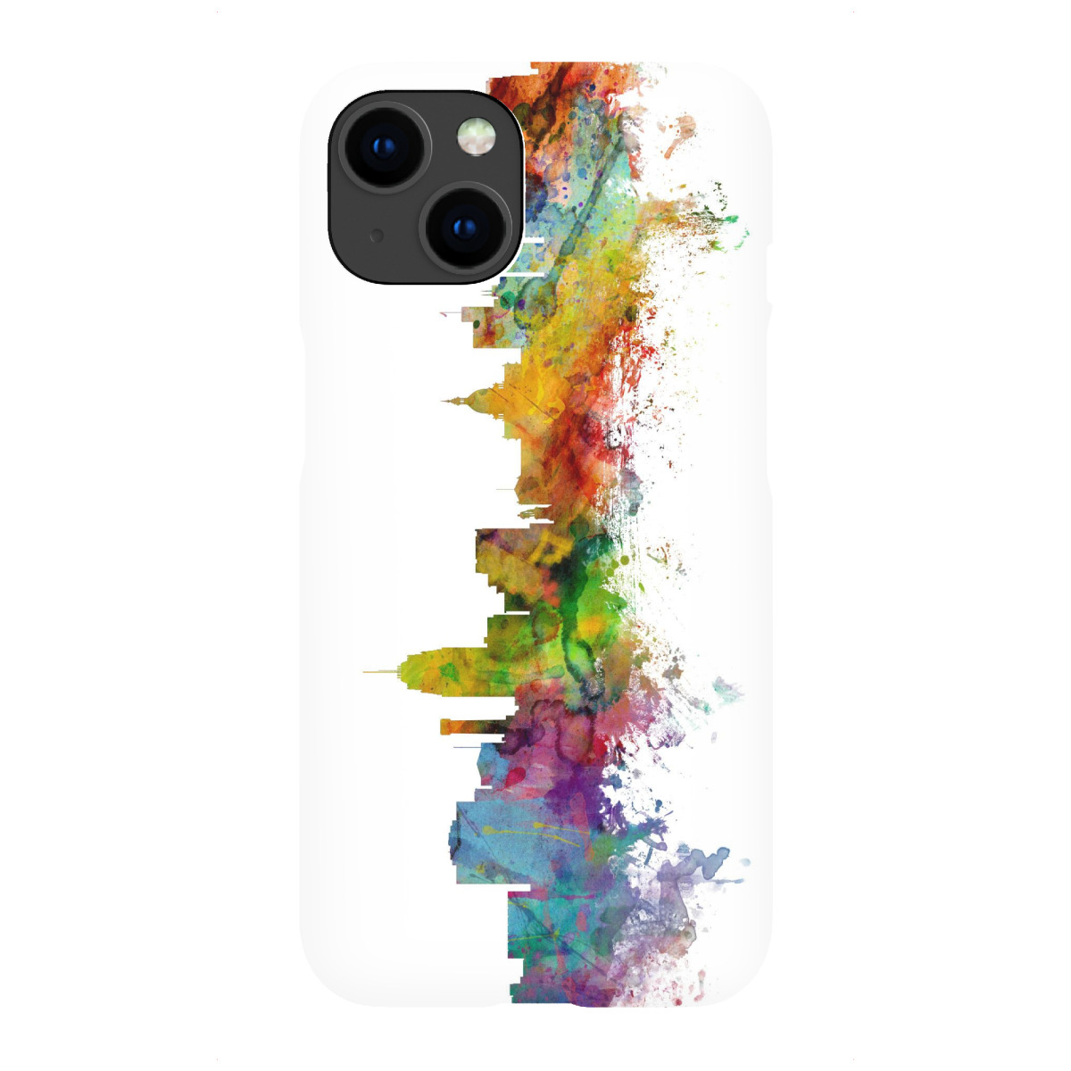 "Lansing Michigan Watercolor"für iPhone - Premium-Case Handyhülle artboxONE