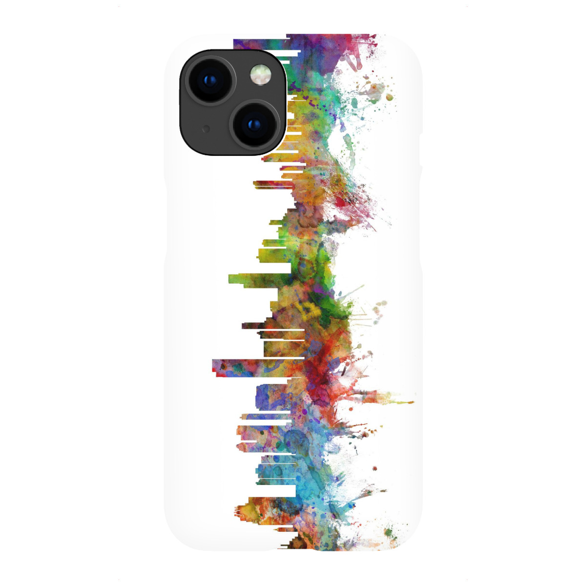 "Honolulu Hawaii Watercolor"für iPhone - Premium-Case Handyhülle artboxONE