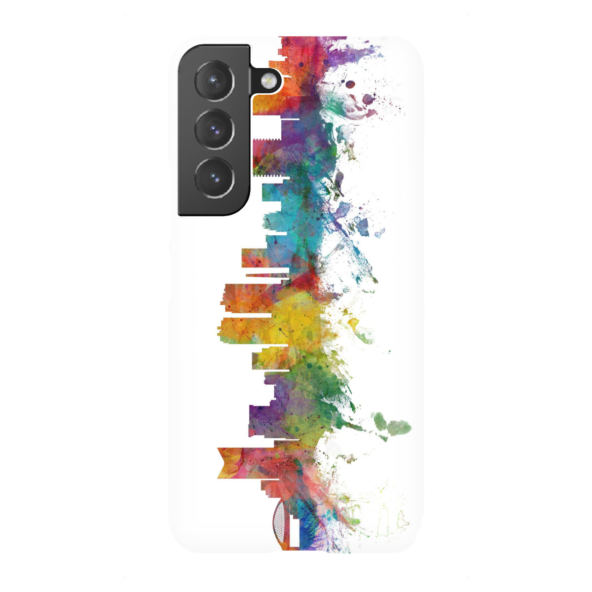 "Fort Worth Texas Watercolor"für Samsung Galaxy - Premium-Case Handyhülle artboxONE
