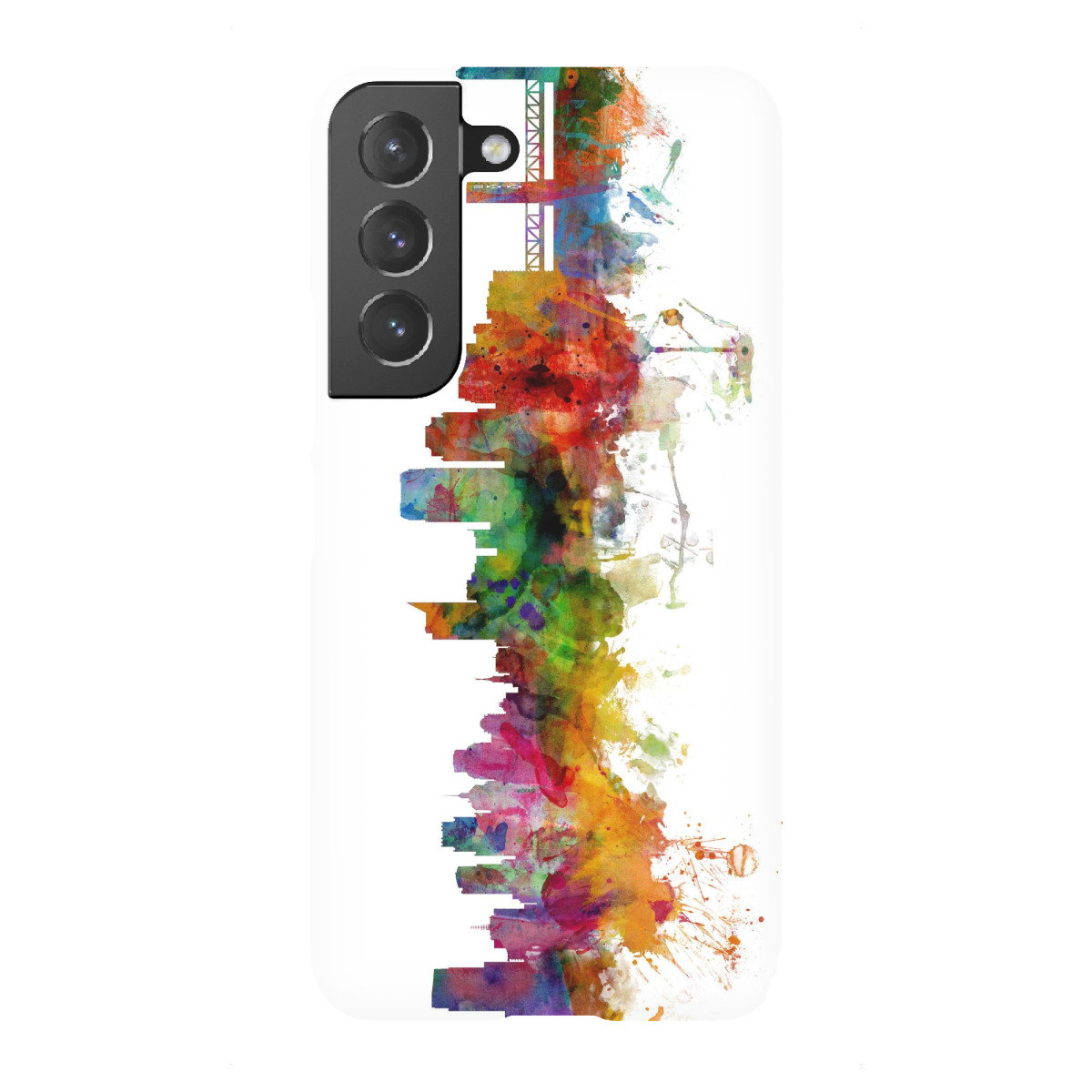 Samsung Galaxy "Sacramento California Watercolor" Premium-Case Handyhülle artboxONE