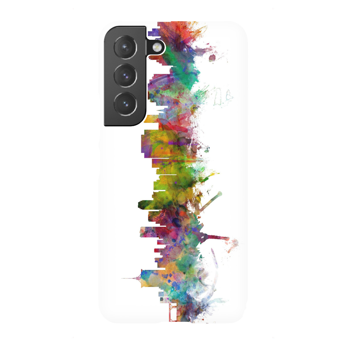 "Tulsa Oklahoma Watercolor"für Samsung Galaxy - Premium-Case Handyhülle artboxONE
