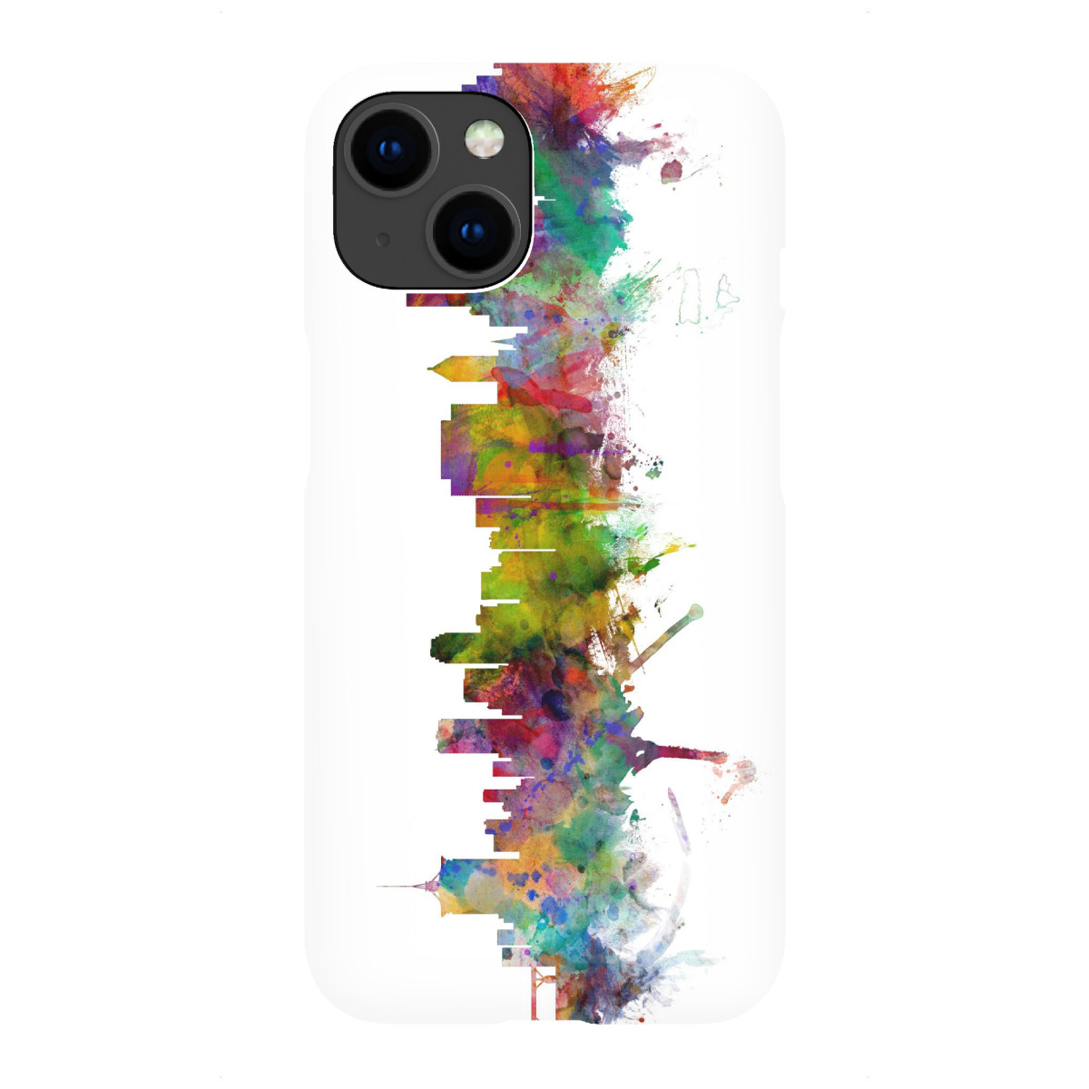 iPhone "Tulsa Oklahoma Watercolor" Premium-Case Handyhülle artboxONE
