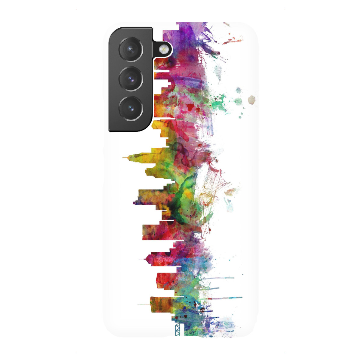 "Columbus Ohio Watercolor"für Samsung Galaxy - Premium-Case Handyhülle artboxONE