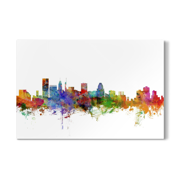 Galerie-Print "Baltimore Maryland Watercolor" 30x20 cm artboxONE