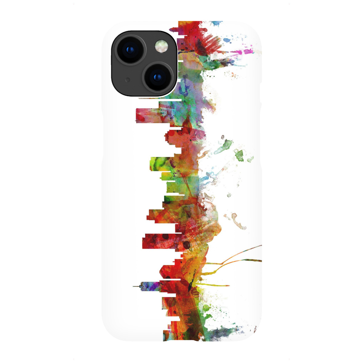 iPhone "Denver Colorado Watercolor" Premium-Case Handyhülle artboxONE