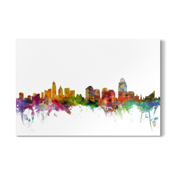 Galerie-Print "Cincinnati Ohio Watercolor" 30x20 cm artboxONE
