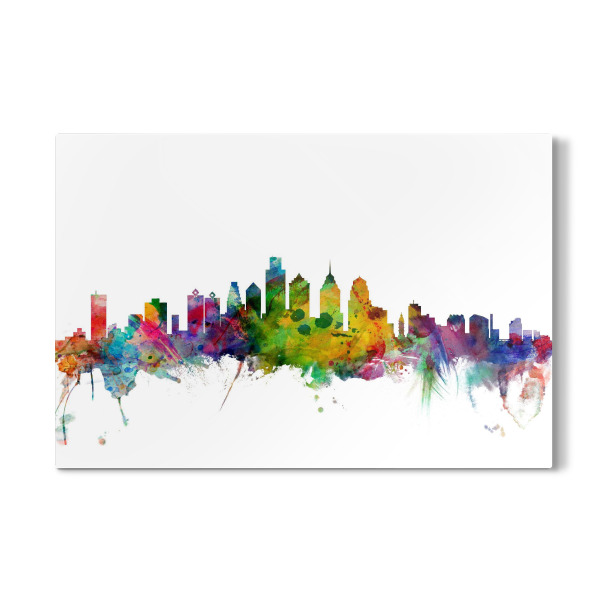 Galerie-Print "Philadelphia Pennsylvania Watercolor" 30x20 cm artboxONE