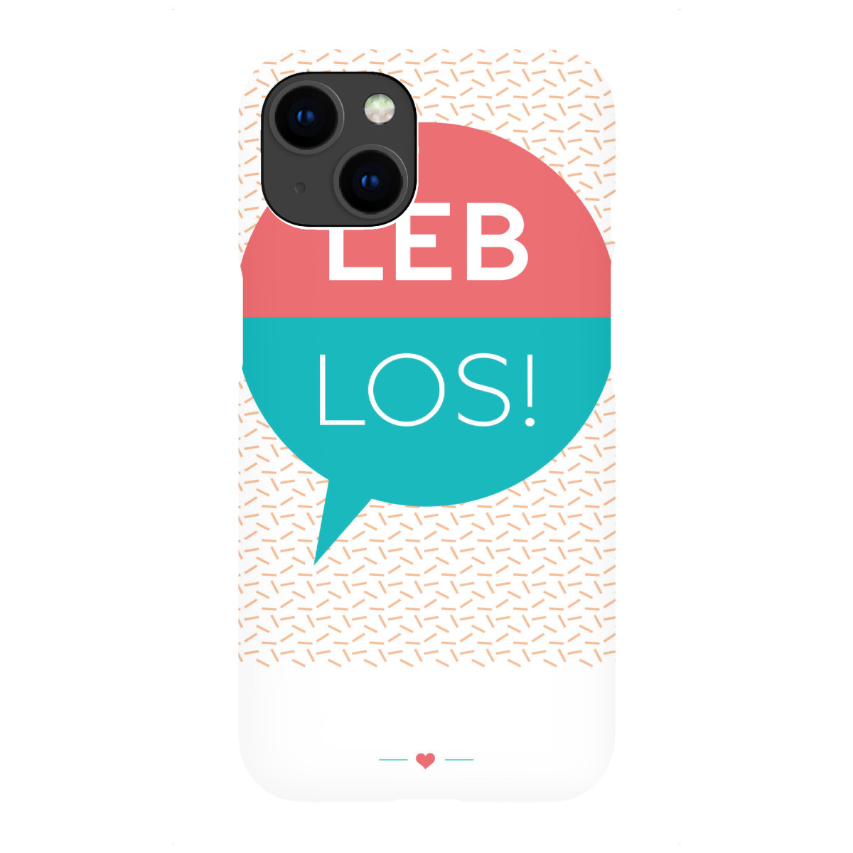 iPhone "Leb los!" Premium-Case Handyhülle artboxONE
