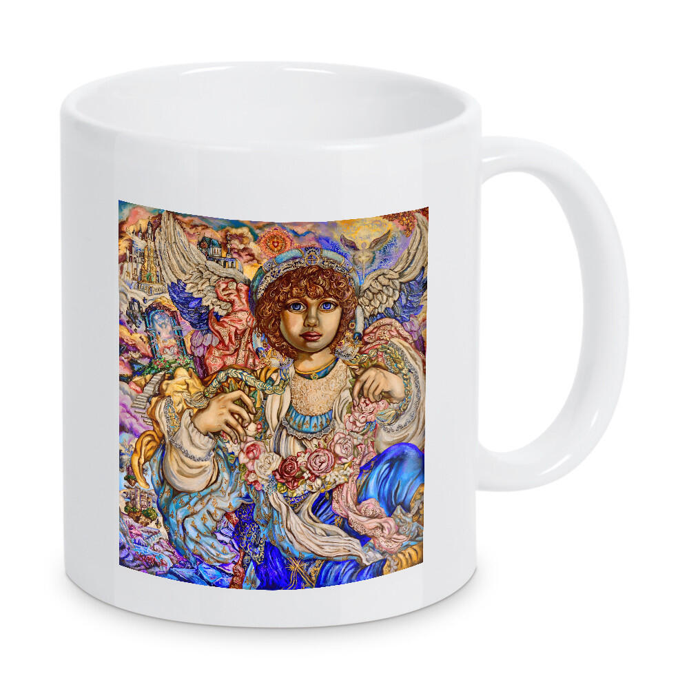 Tasse "Yumi Sugai. Engel Abel" artboxONE - Für Kinder,Menschen,Weihnachten - Engel,Kunst,Himmel,Bunt