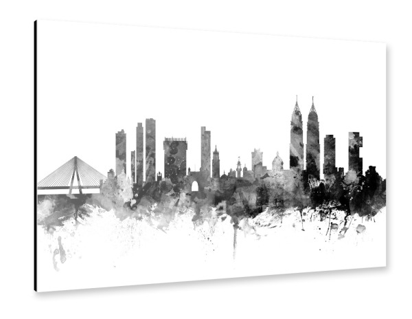 Alu-Dibond "Mumbai" 30x20 cm artboxONE