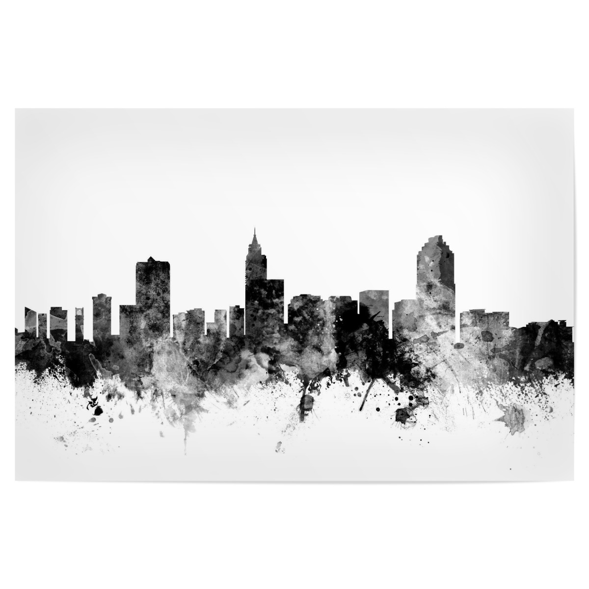 Raleigh North Carolina als Poster bei artboxONE kaufen