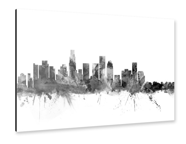 Alu-Dibond "Los Angeles California" 30x20 cm artboxONE