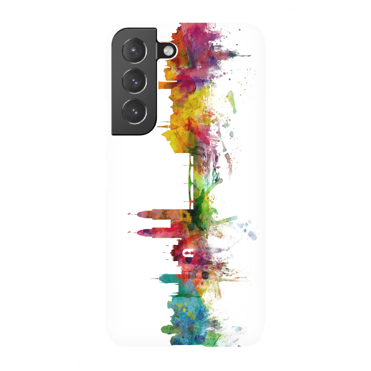 Samsung Galaxy "Zurich Switzerland Watercolor" Premium-Case Handyhülle artboxONE