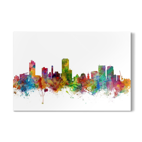 Galerie-Print "Wellington New Zealand Watercolor" 30x20 cm artboxONE