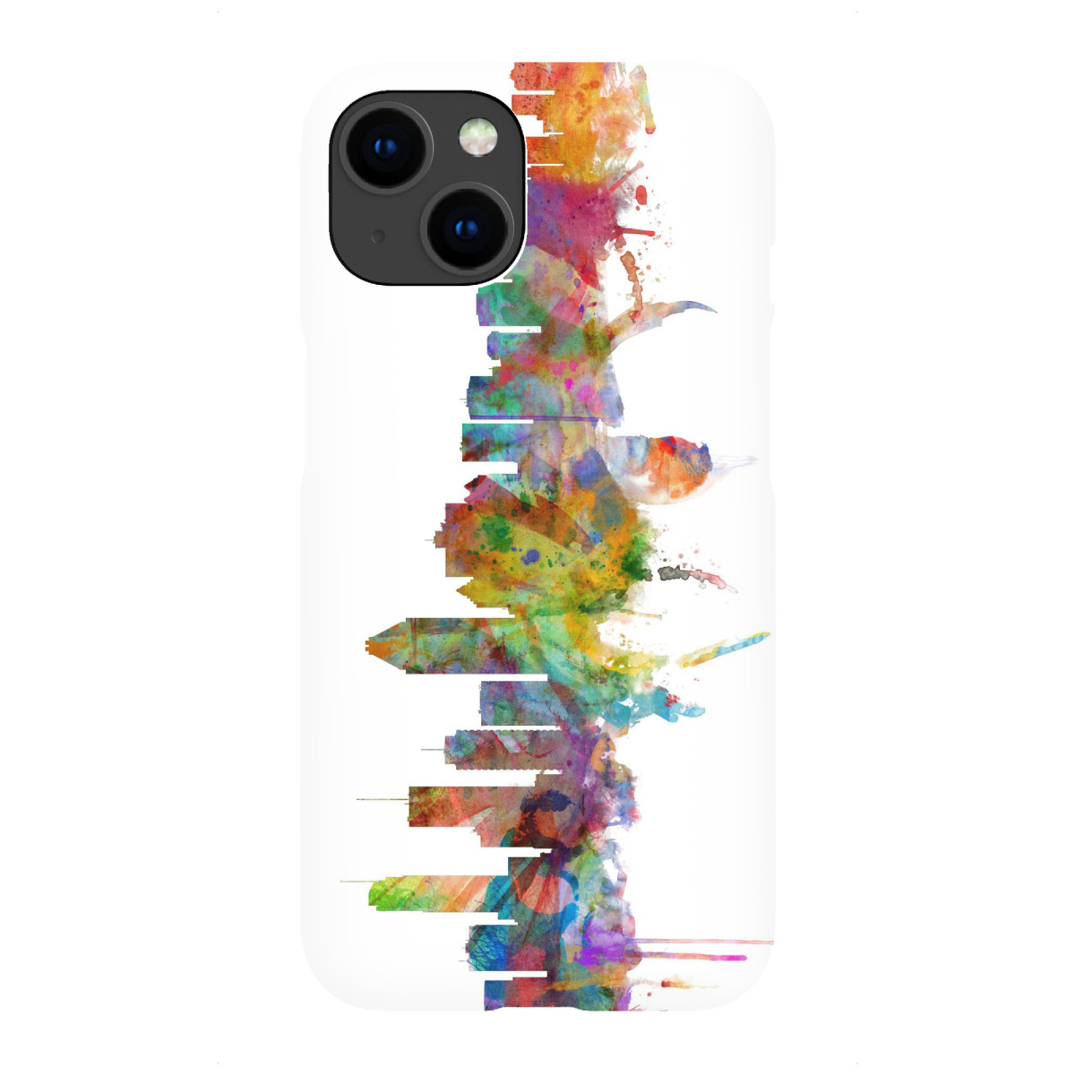 "Montreal Canada Watercolor"für iPhone - Premium-Case Handyhülle artboxONE