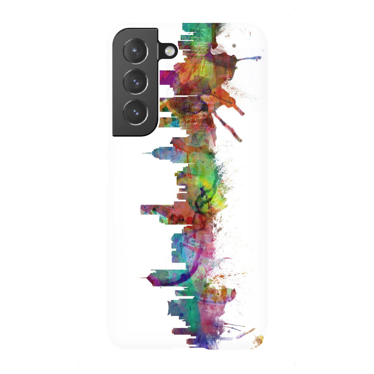 "Melbourne Watercolor"für Samsung Galaxy - Premium-Case Handyhülle artboxONE