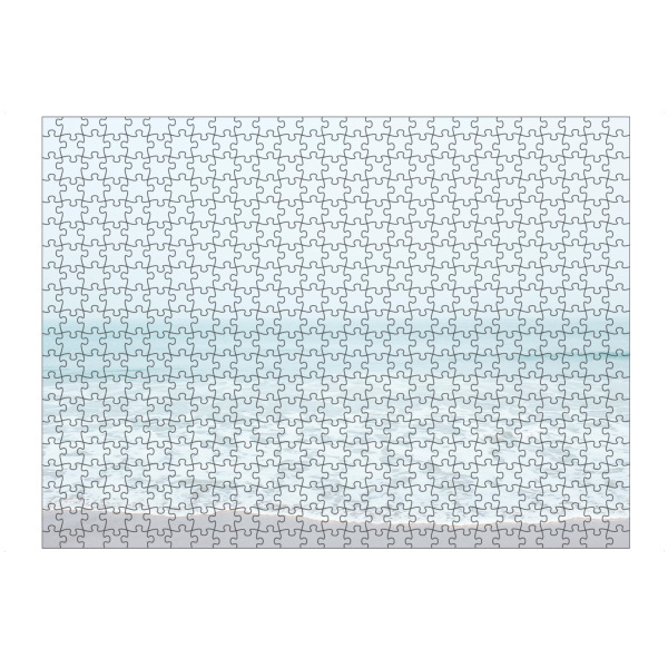 Puzzle Ravensburger "SMTH WATRS" artboxONE - Natur,Reise,Reise / Strand und Meer - Strand,Meer,Sand,Welle - Bild strand