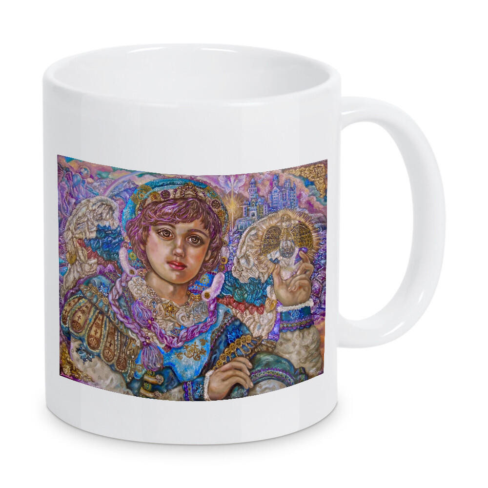 Tasse "Angel Jibril" artboxONE - Weihnachten - Engel,Fantasie,Religion,Glücklich.