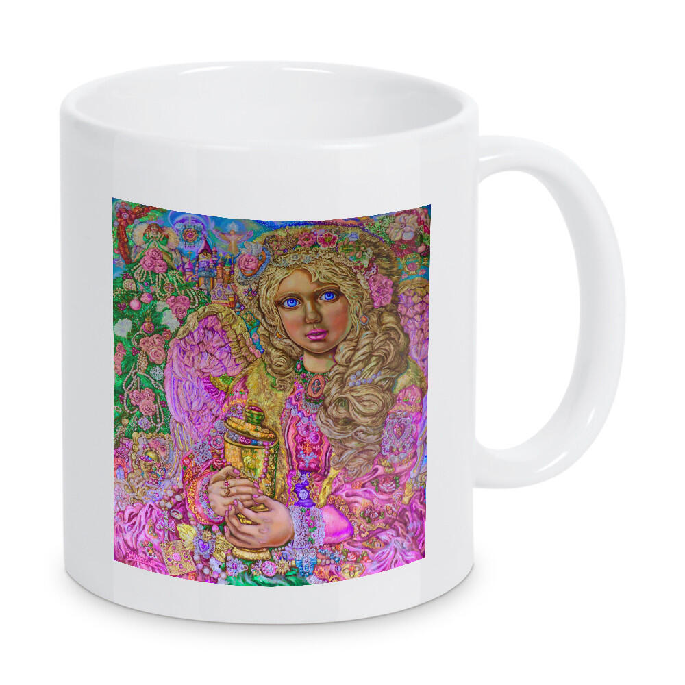 Tasse "Weihnachtsengel bunt" artboxONE - Menschen,Weihnachten - Engel,Weihnachten,Juwel,Fantasie,Religion,Bunt