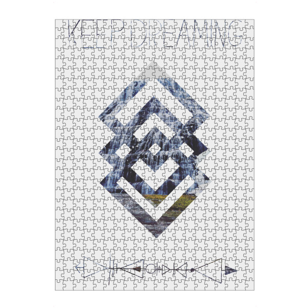 artboxONE Puzzle "Keep dreaming" artboxONE - Typografie,Natur,Geometrie - Halten,Träumen,Typografie,Geometrie,Natur - Bild Halten