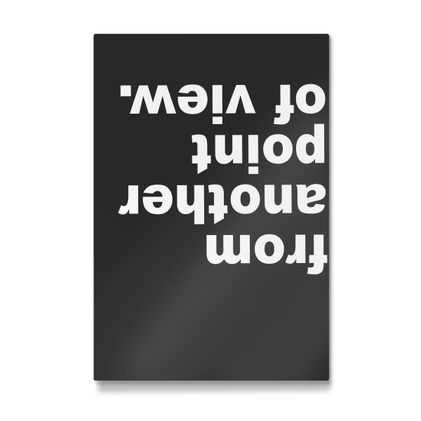 Galerie-Print "Alles Ansichtssache" 30x20 cm artboxONE