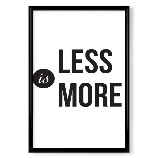 Less