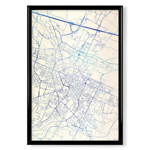 Reggio-nell’Emilia Italien Blue Infusion Map II