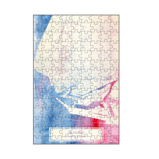 Le-Havre Frankreich Map Rose And Serenity I