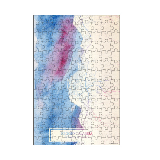 Reggio-Calabria Italien Map Rose And Serenity II