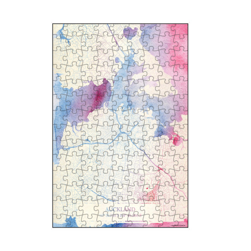 Auckland Neuseeland Map Rose And Serenity II