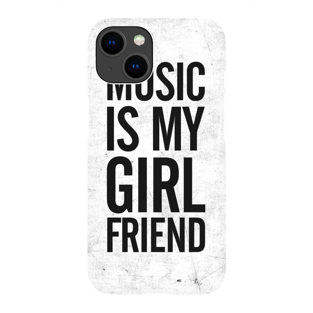 iPhone "MUSIC GIRLFRIEND" Premium-Case Handyhülle artboxONE