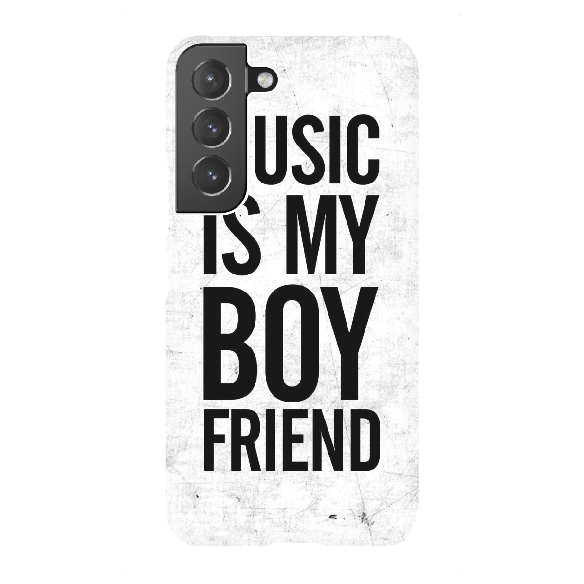 Samsung Galaxy "MUSIC BOYFRIEND" Premium-Case Handyhülle artboxONE