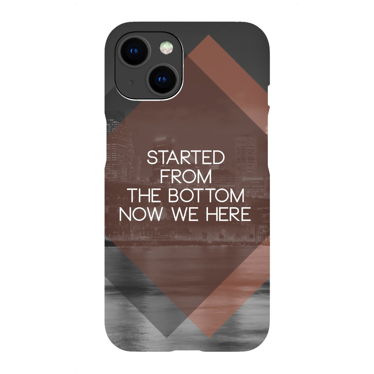 "NOW"für iPhone - Premium-Case Handyhülle artboxONE