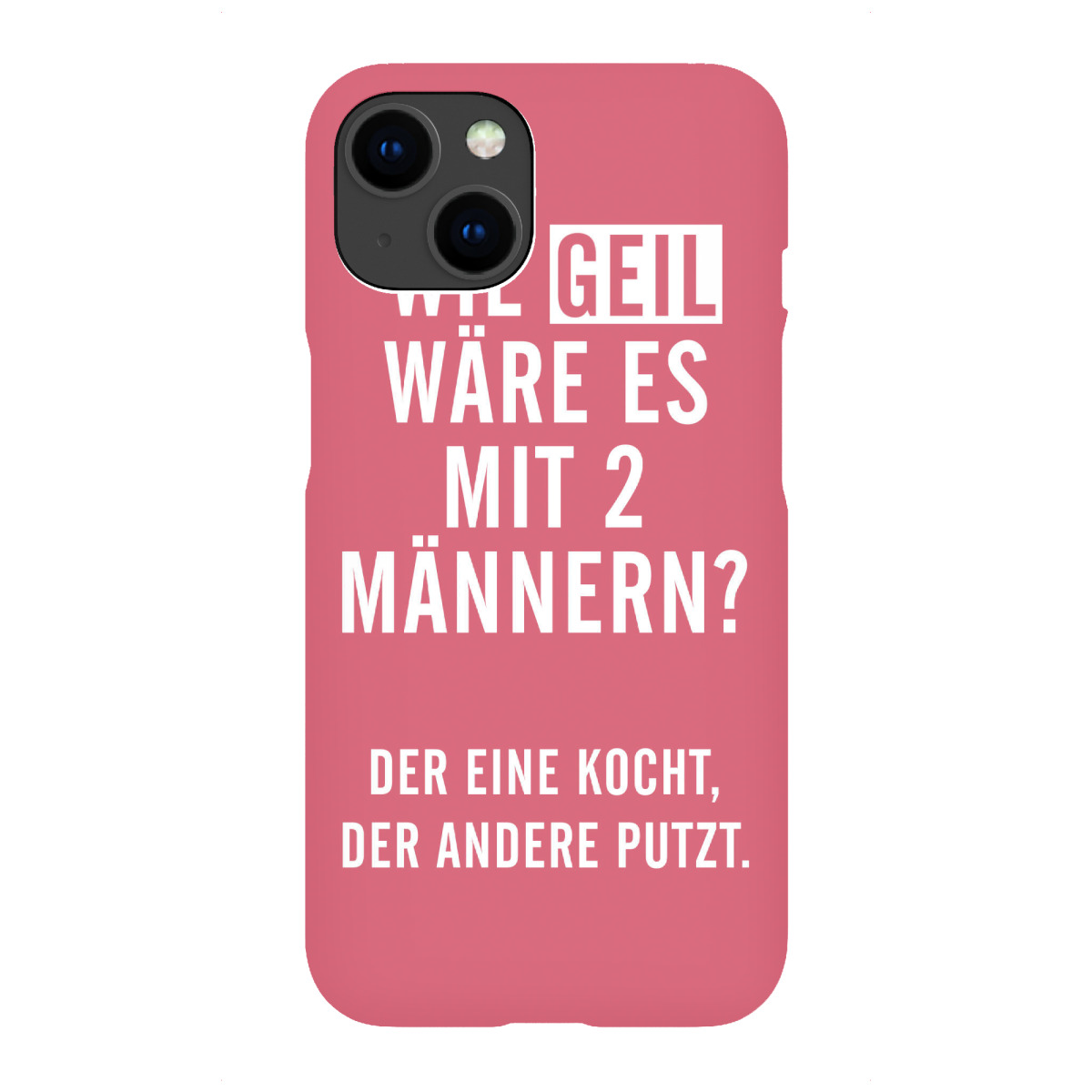 "2 MÄNNER"für iPhone - Premium-Case Handyhülle artboxONE