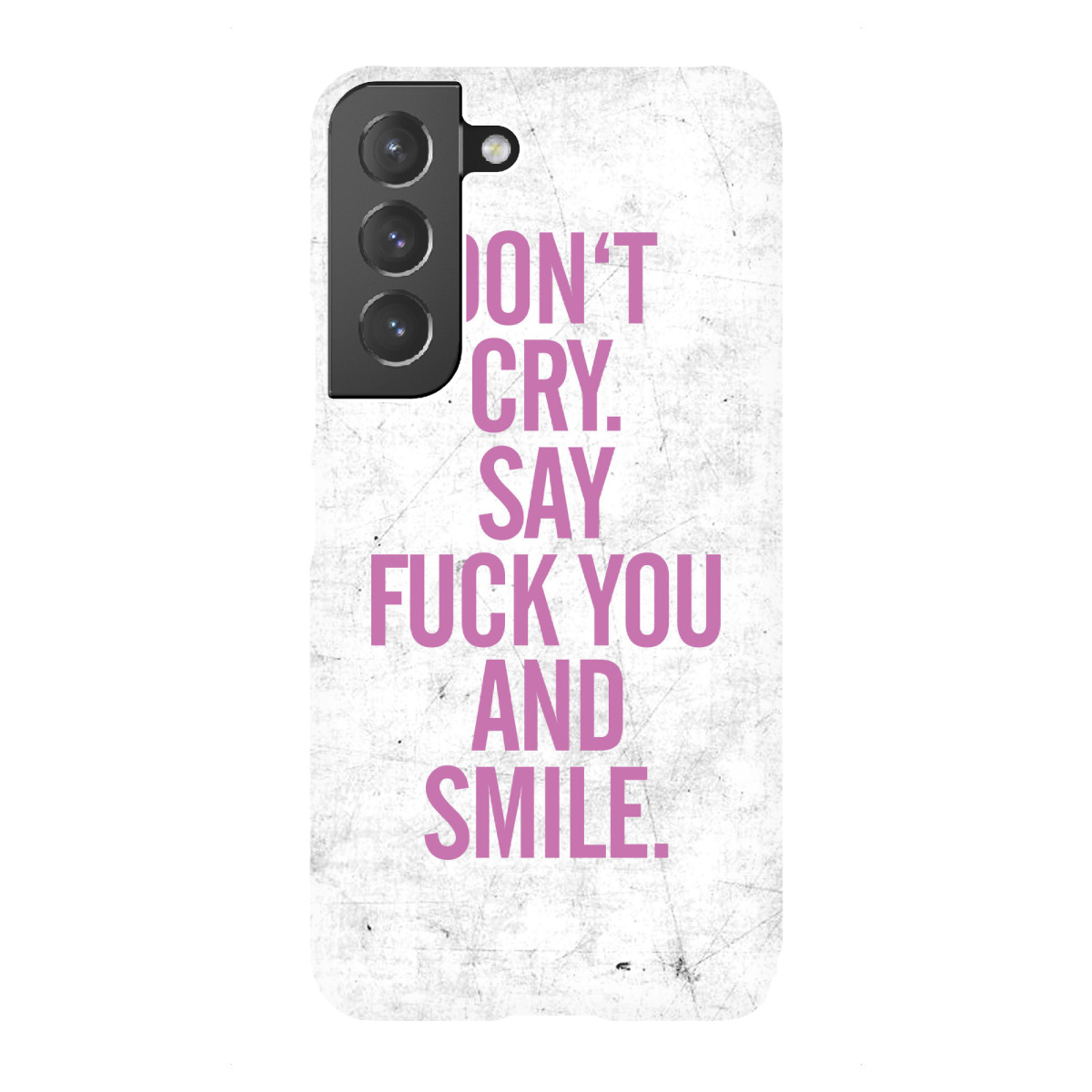Samsung Galaxy "SAY FUCK YOU" Premium-Case Handyhülle artboxONE