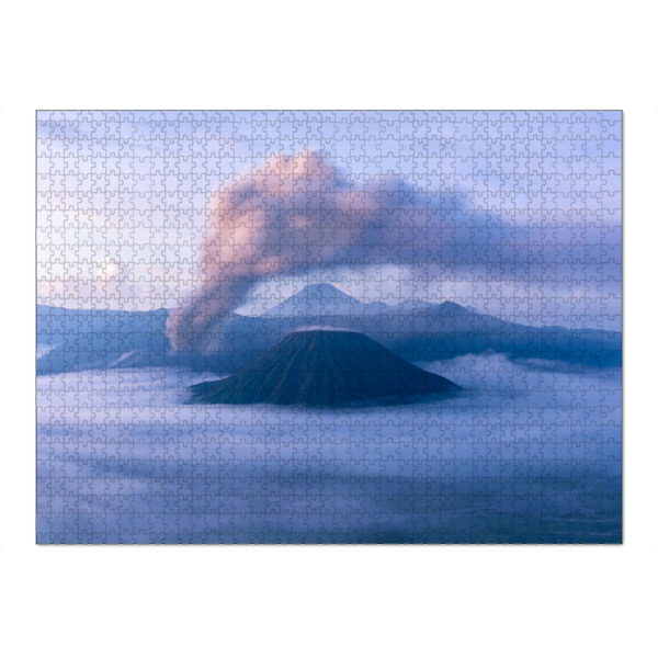 Puzzle Ravensburger "Foggy Sunrise" artboxONE - Natur
