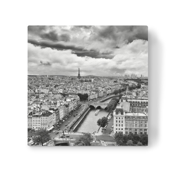 Leinwandbild "Paris 12" artboxONE - Städte,Reise,Schwarzweiß,Architektur