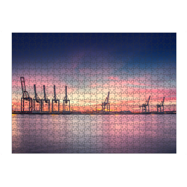 artboxONE Puzzle "Hamburger Hafen X.2" artboxONE - Städte,Architektur
