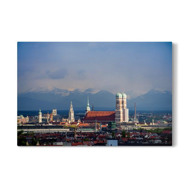 Galerie-Print "München Evening Skyline" 30x20 cm artboxONE