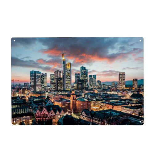 Frankfurt am Main Abendskyline