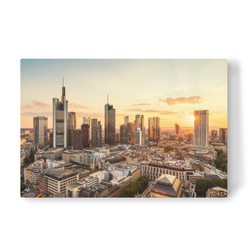 Frankfurt am Main Sunset Skyline Frankfurt am Main Sunset Skyline